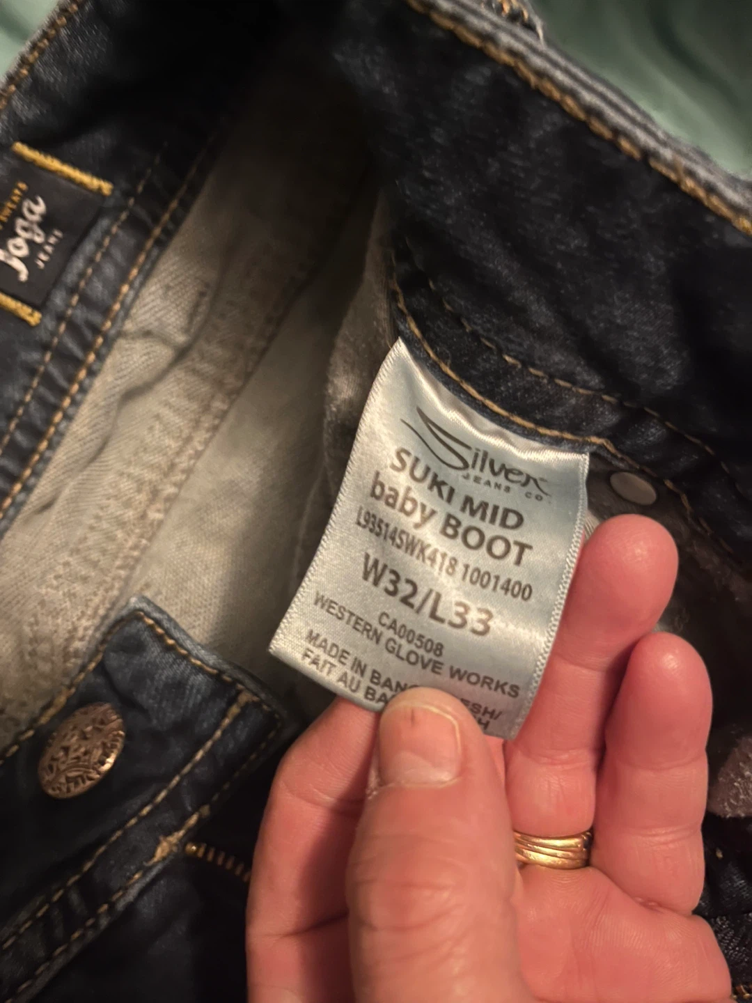 Silver Jeans Co. Suki Mid Baby Boot Jeans W32/L33 - photo 2