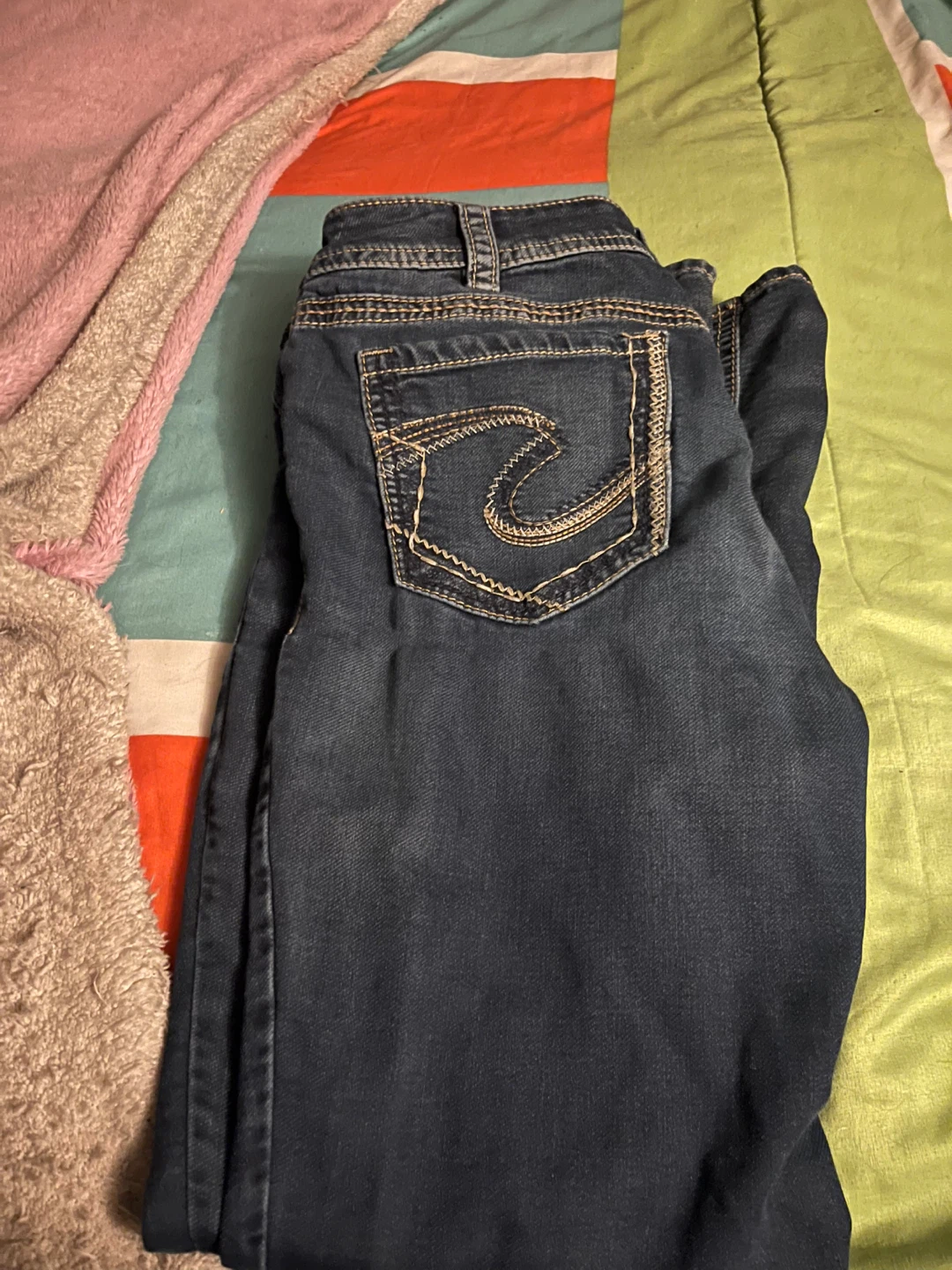 Silver Jeans Co. Suki Mid Baby Boot Jeans W32/L33