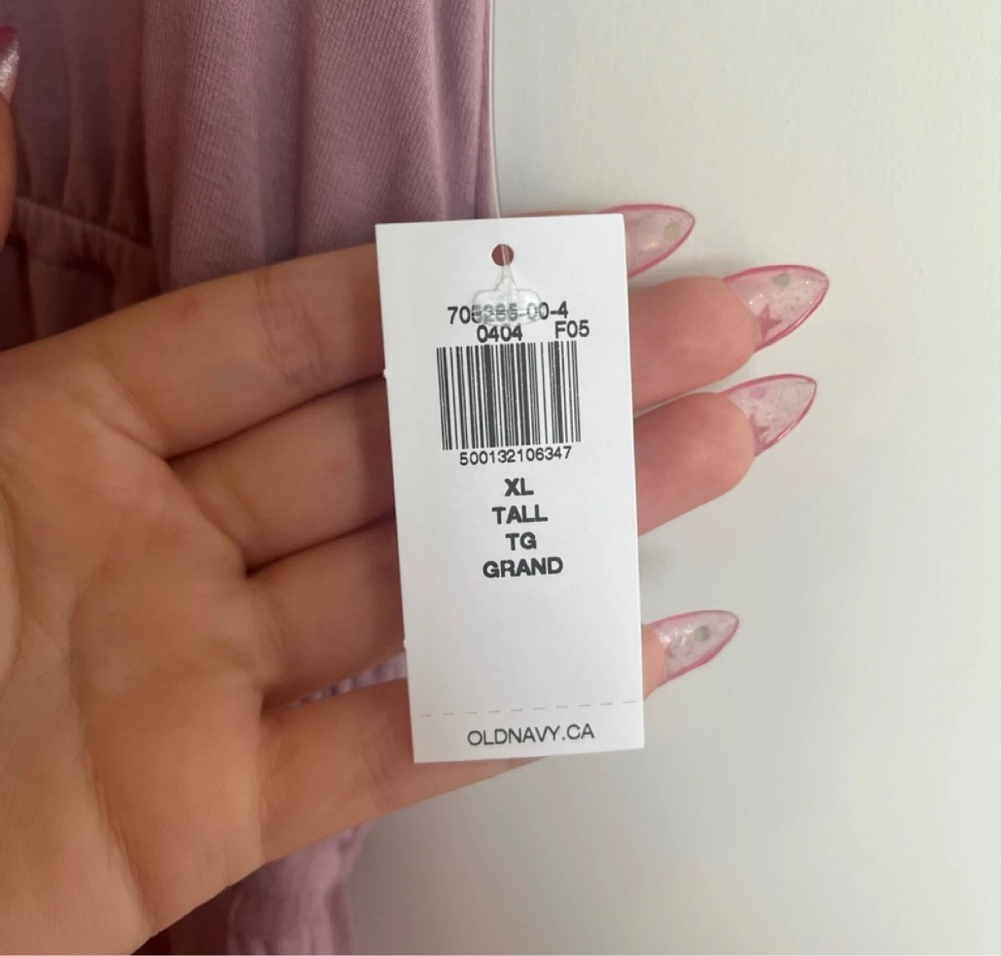 Old Navy Lavender V-Neck Wide Leg Jumpsuit XL Tall - photo 2