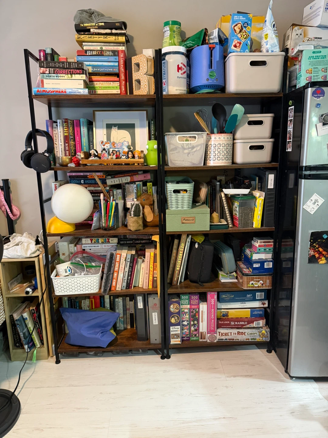 5 Tier Bookcase - Tall Bookshelf