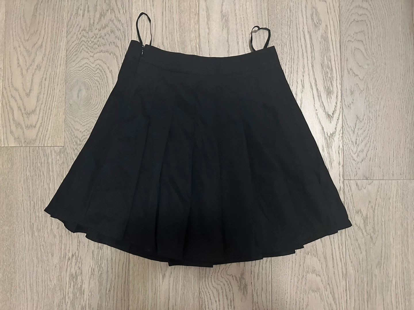 Black Pleated Mini Skirt - photo 2