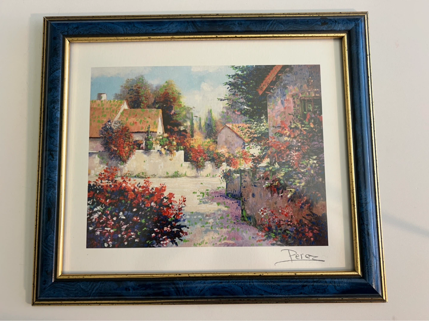 Framed Landscape Painting