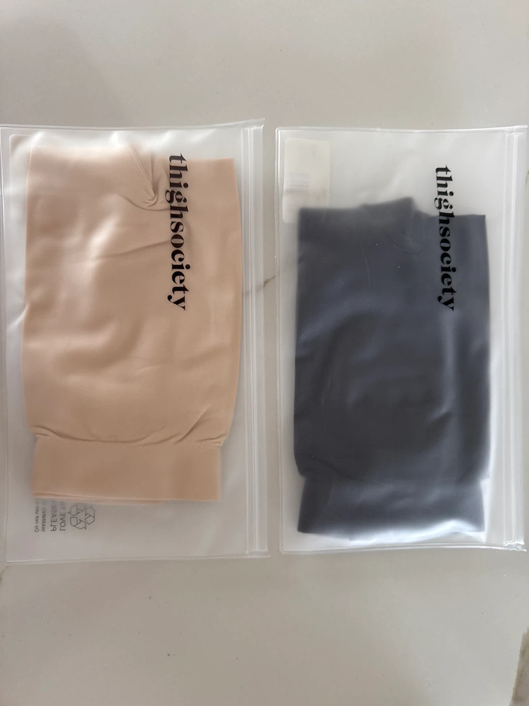 Thigh Society Cooling Thigh Savers M/L - Beige & Black - photo 2