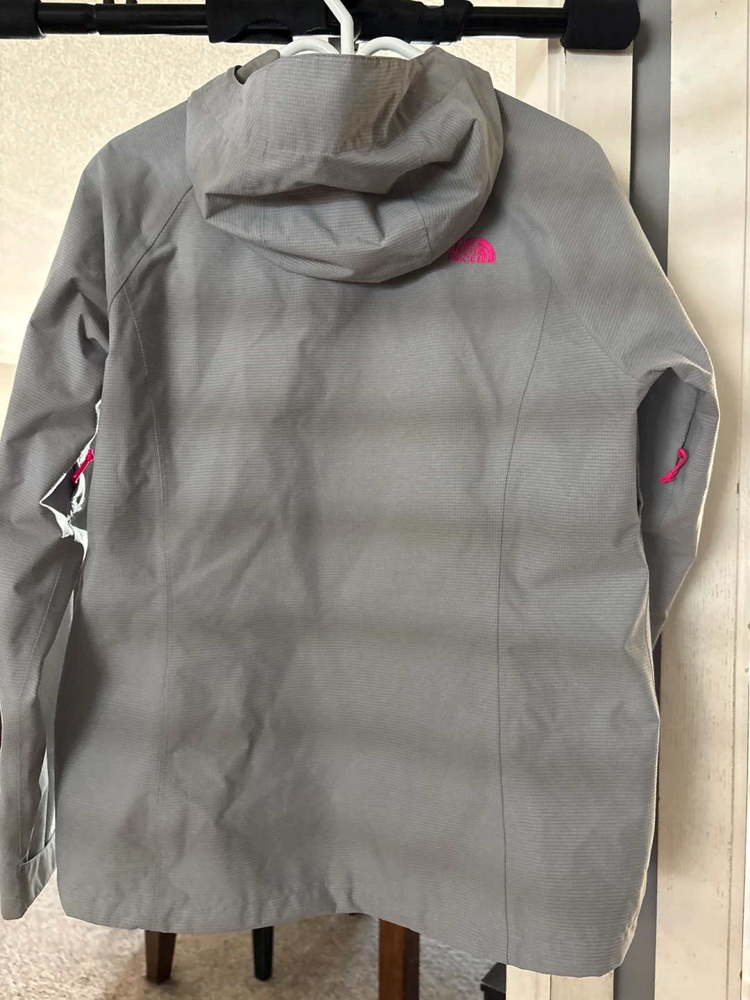 The North Face Women's Grey Hooded Jacket - Size L/G - photo 2