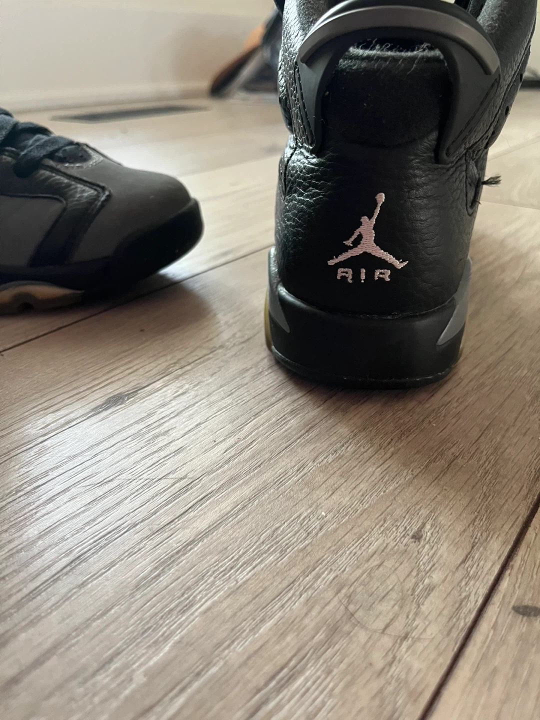 Air Jordan 6 Retro Black Grey Sneakers - photo 3