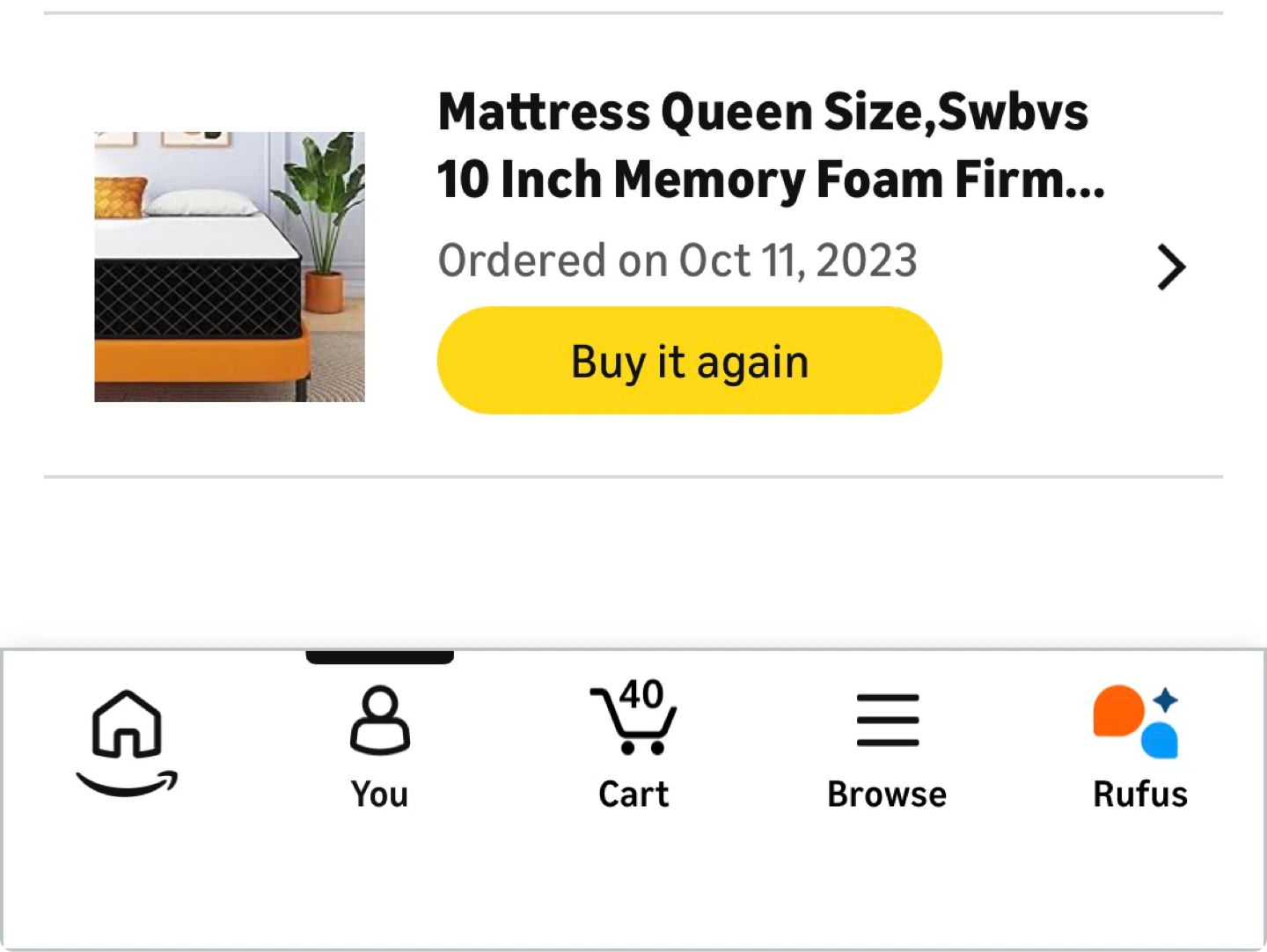 Queen Size Mattress - 10 Inch Memory Foam - photo 5