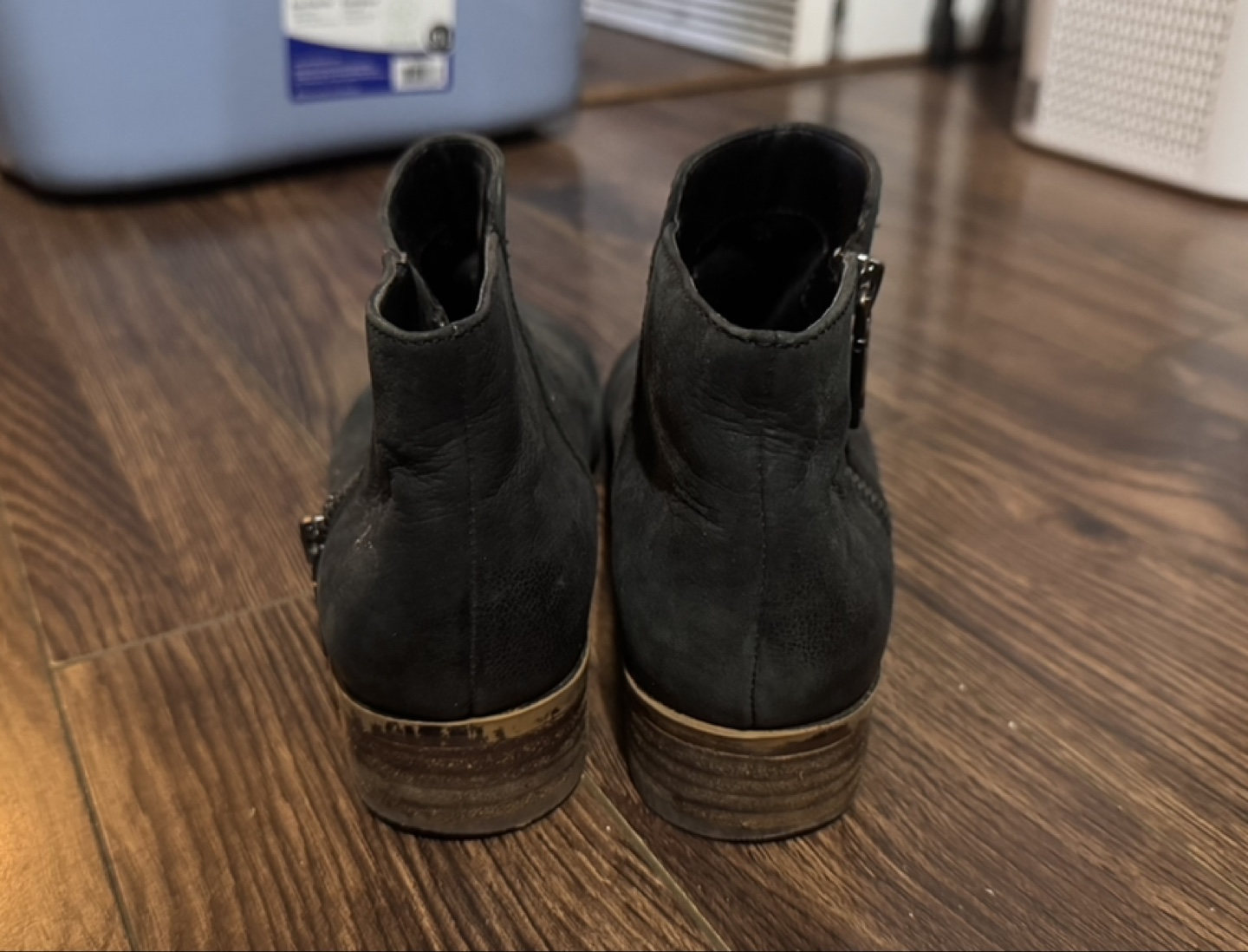 Black Suede ALDO Ankle Boots - photo 2