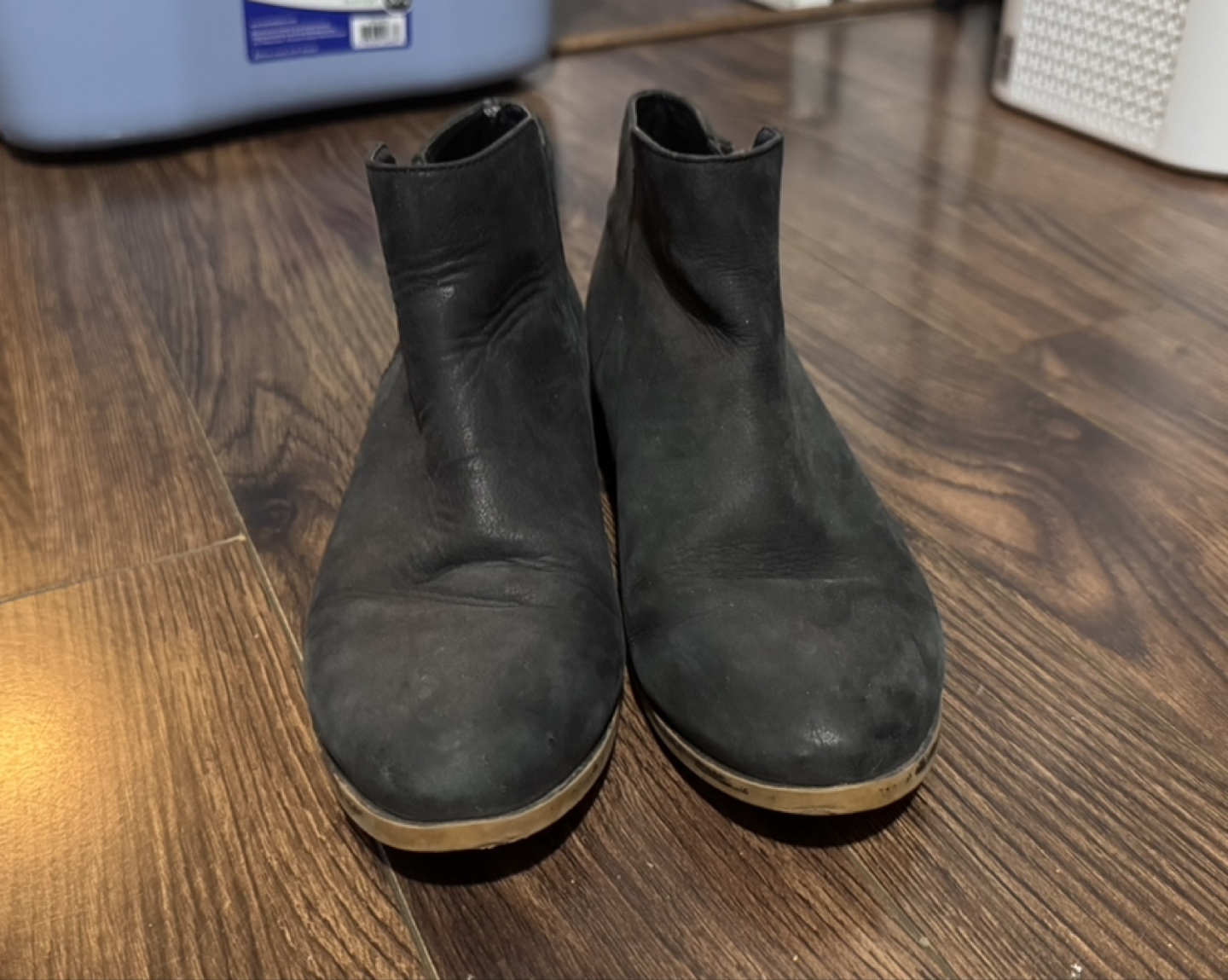 Black Suede ALDO Ankle Boots - photo 3