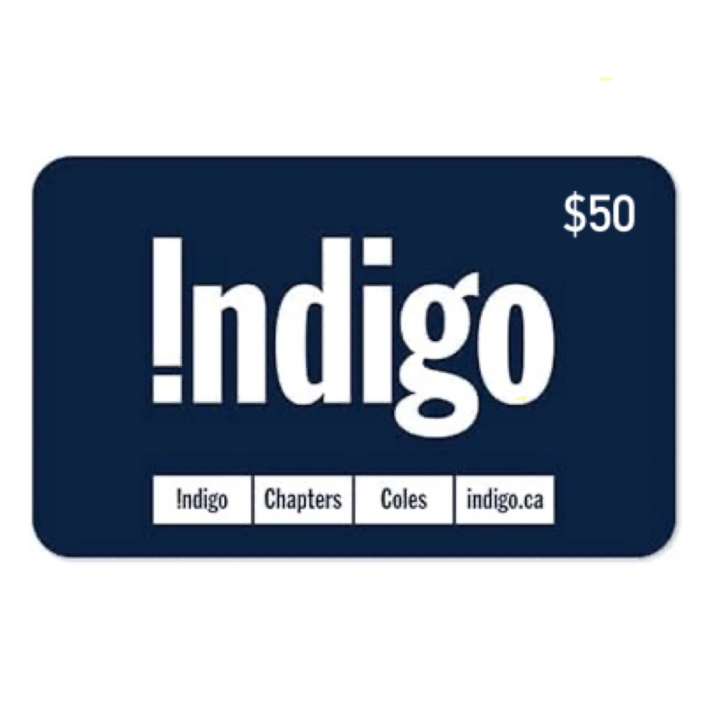 $50 Indigo Gift Card