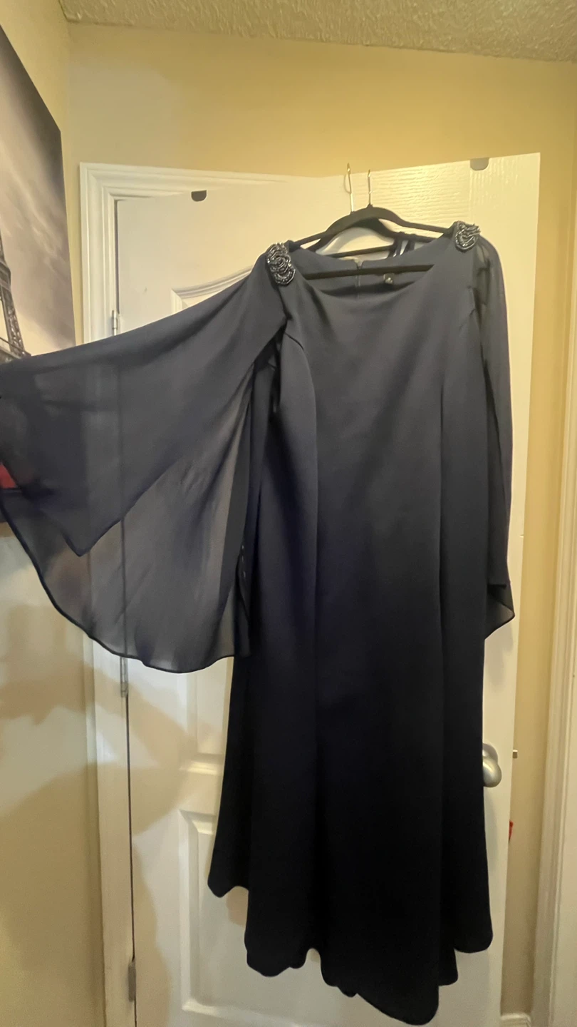 SLNY Navy Blue Dress Size 16 - photo 2