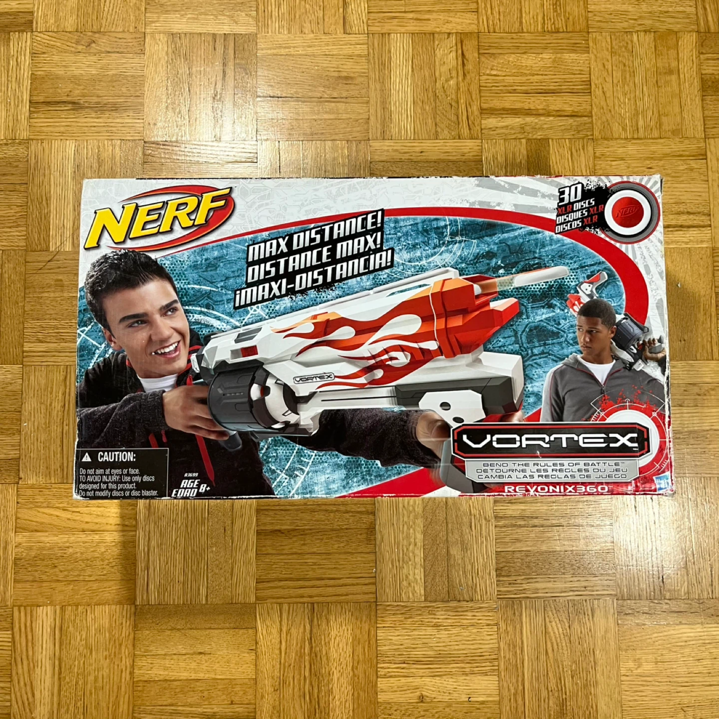 Nerf Vortex Revonix360 Blaster with 30 Discs