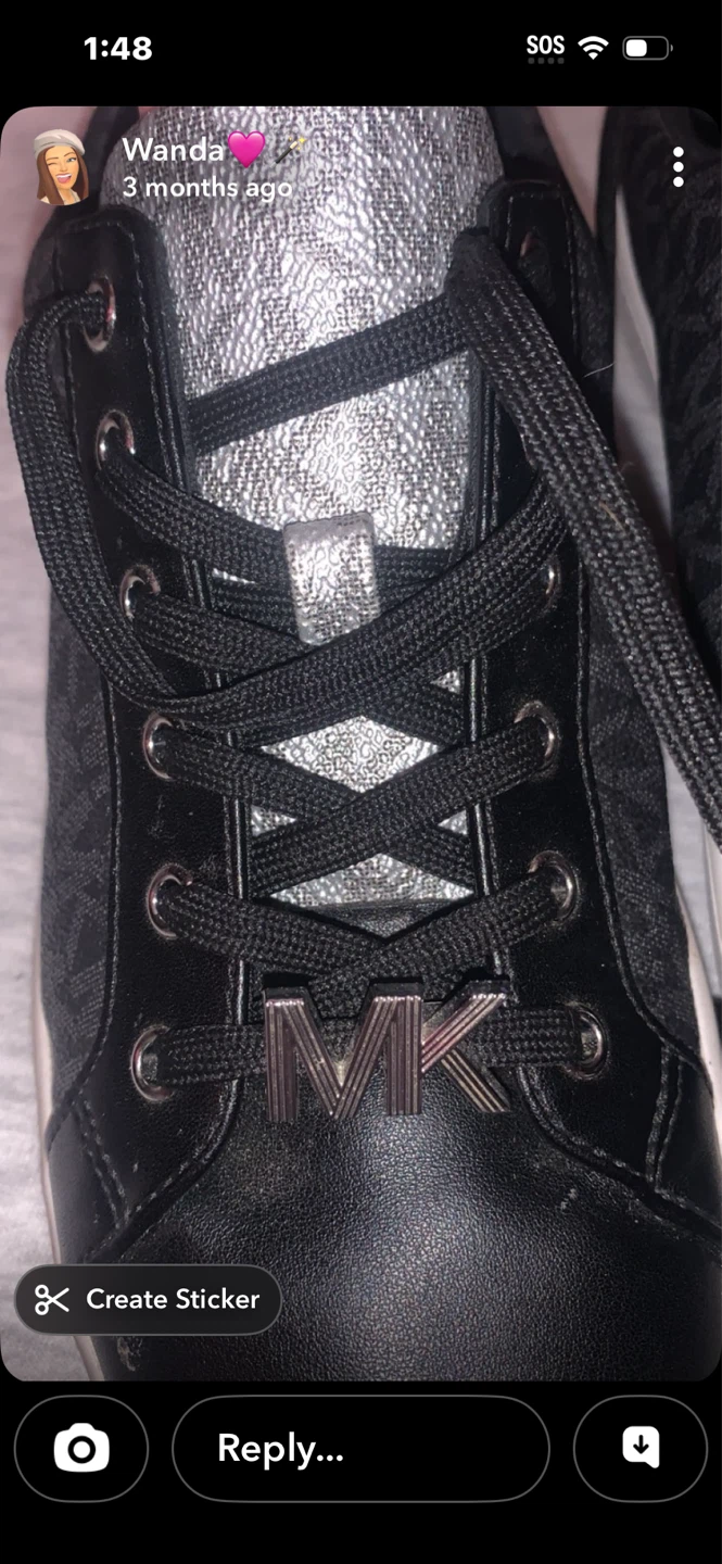 Michael Kors MK Logo Platform Sneakers