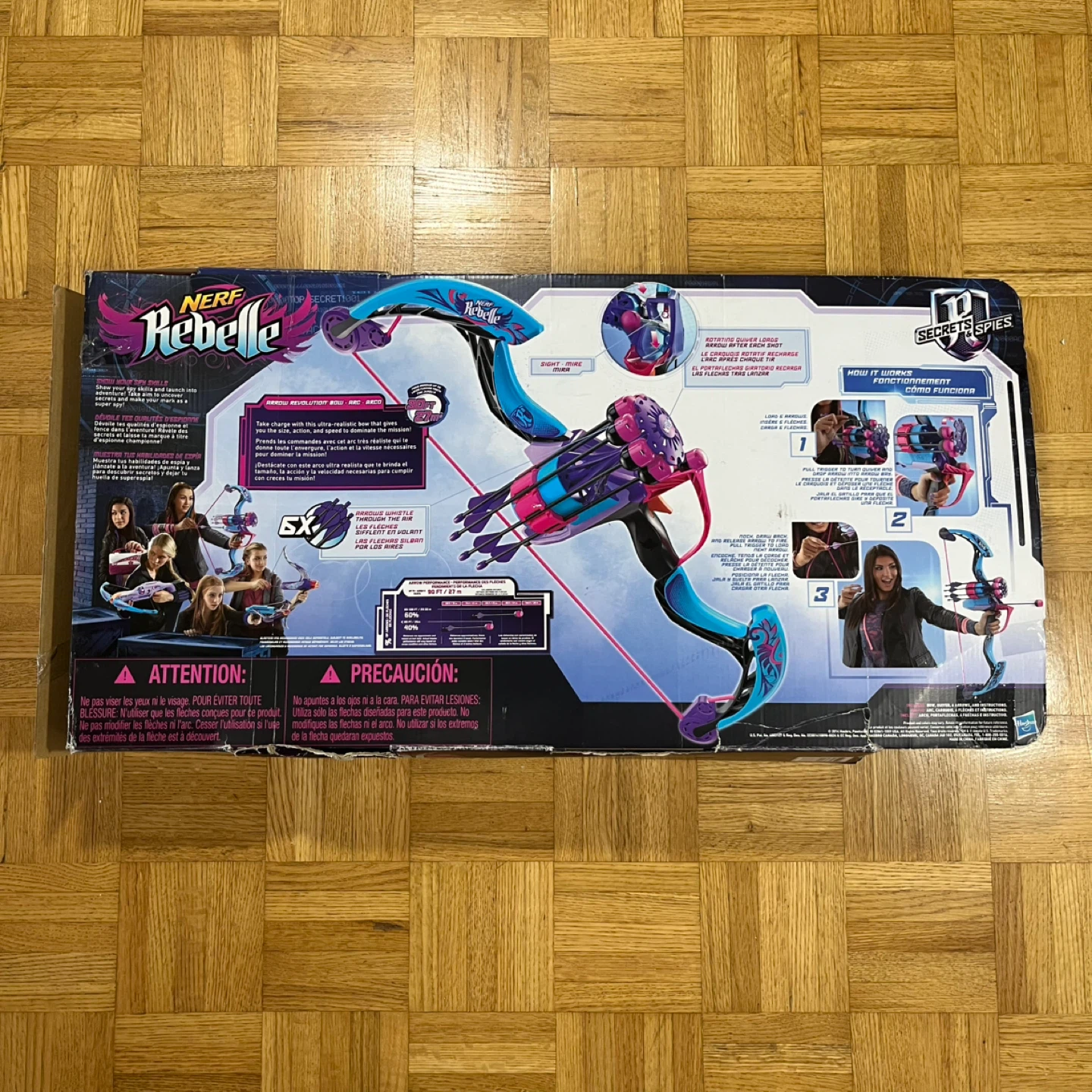 Nerf Rebelle Arrow Revolution Bow - photo 4