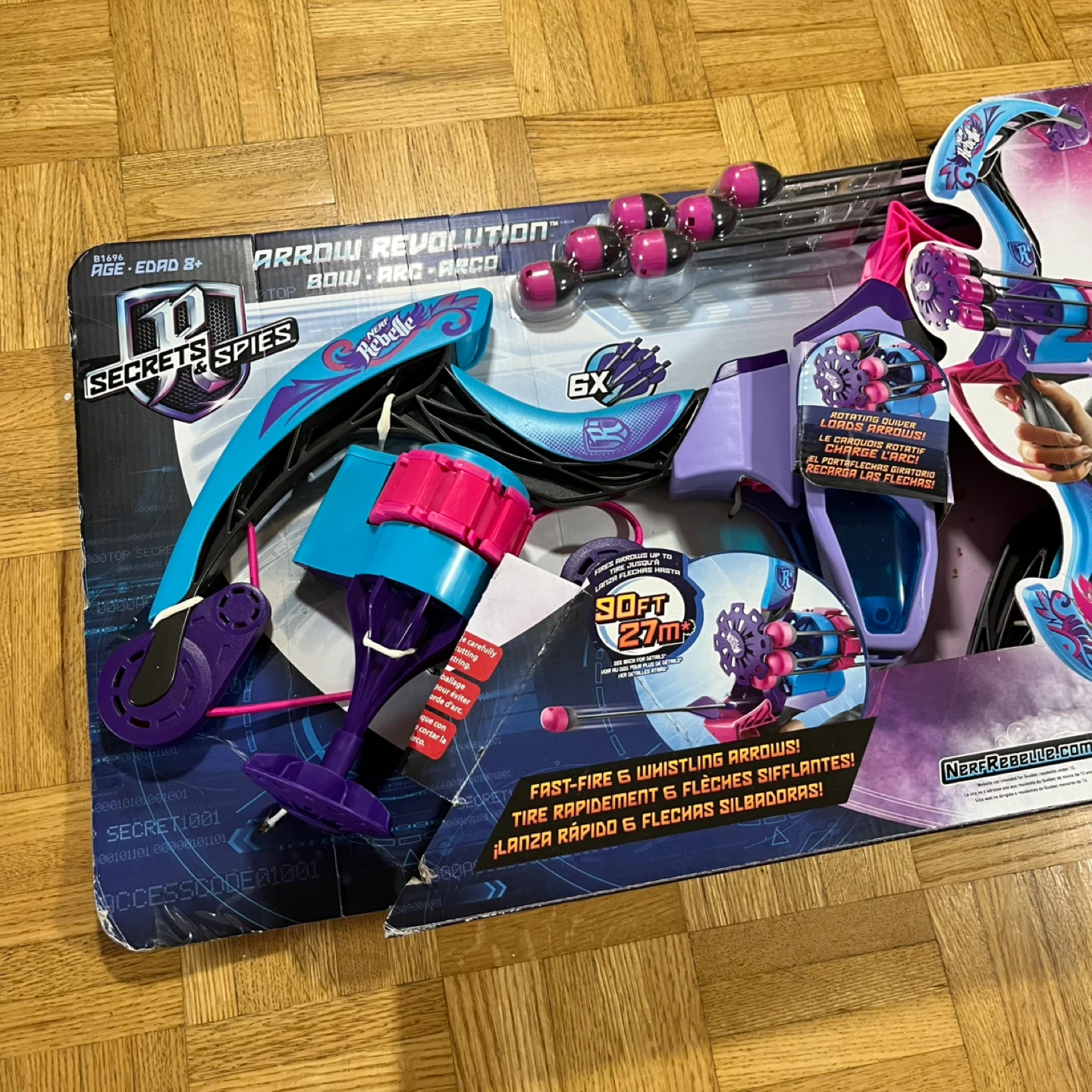Nerf Rebelle Arrow Revolution Bow - photo 3