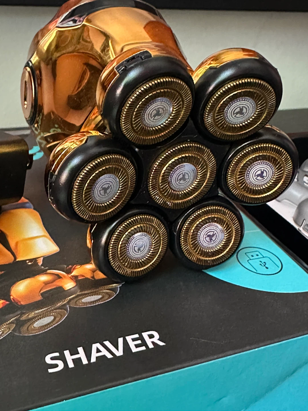 Gertz MG7710 Electric Shaver - Gold - photo 3