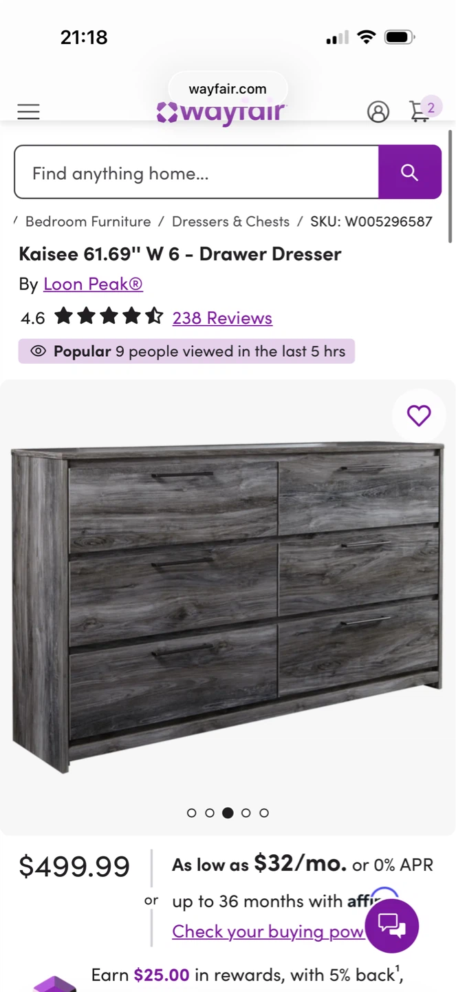 Deal!! 6 Drawer Dresser-Like New! - photo 2