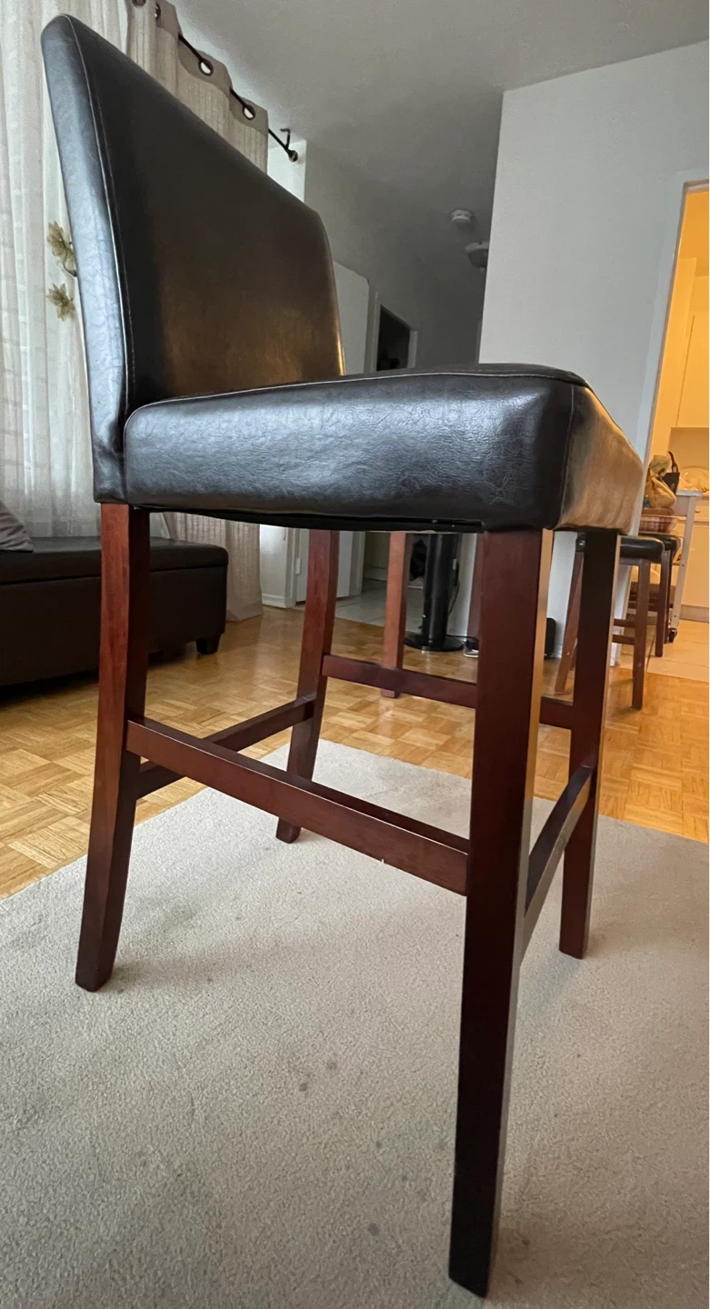 Wooden Bookshelf with Storage + FREE chairs - photo 3