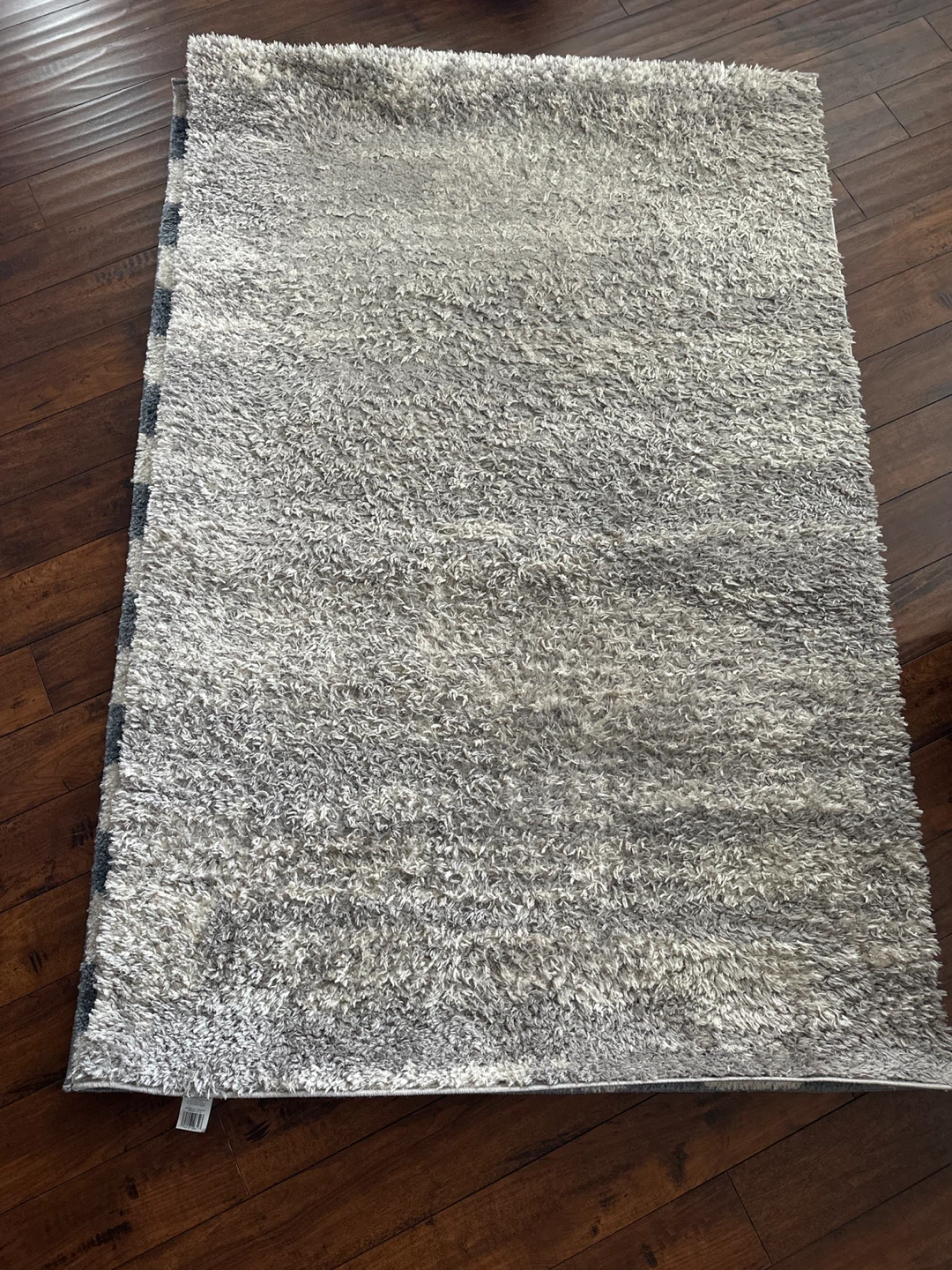Shaggy Area Rug - Grey