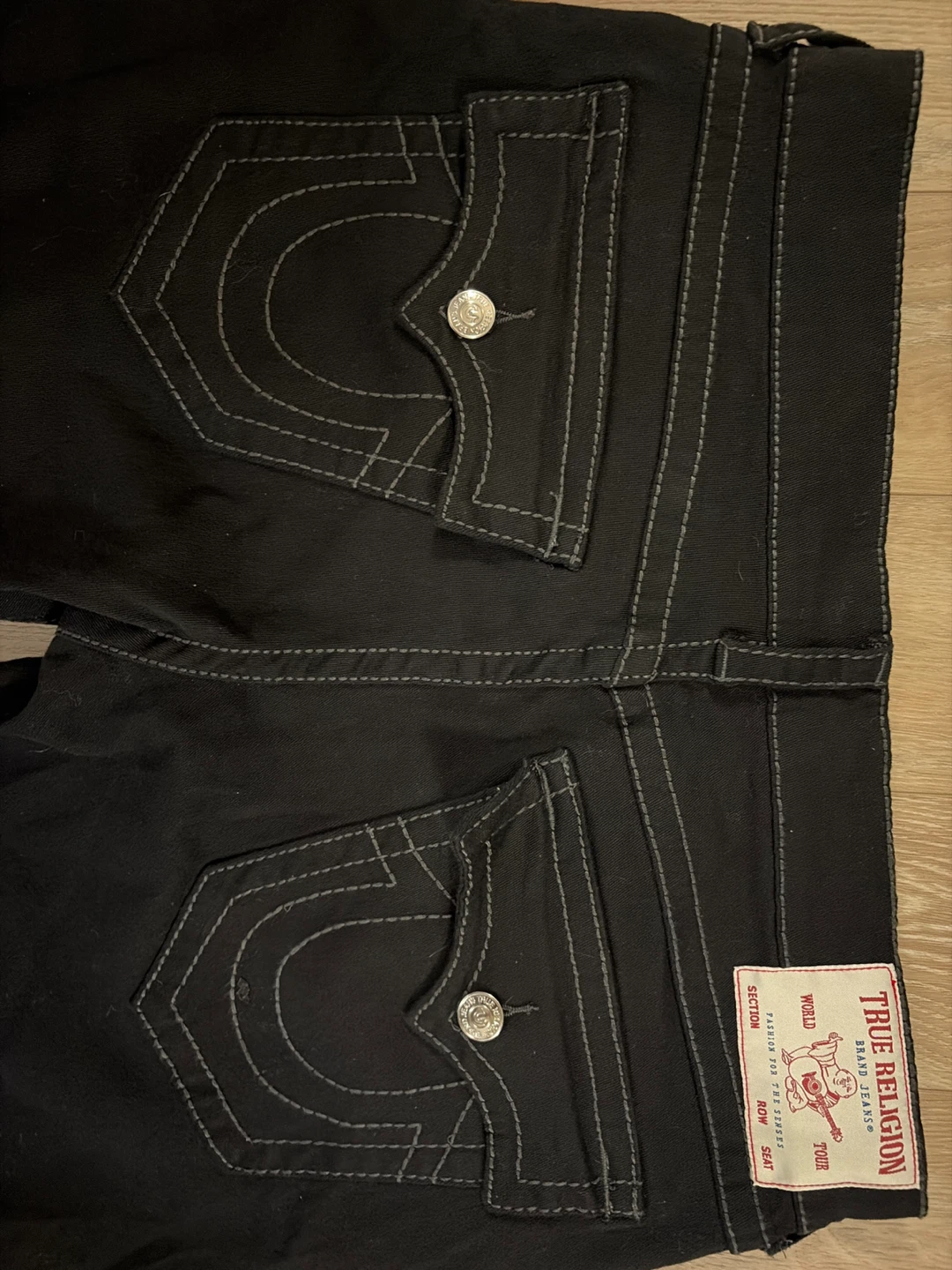 True Religion Black Jeans - photo 3