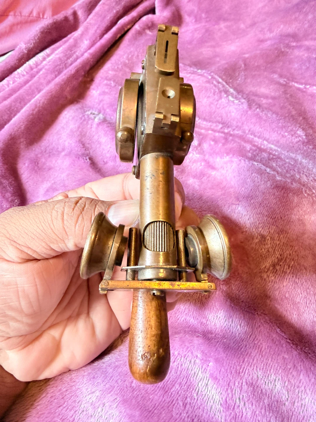 Antique 3-in-1 Binocular Compass made by Cooke & Sons London - photo 2
