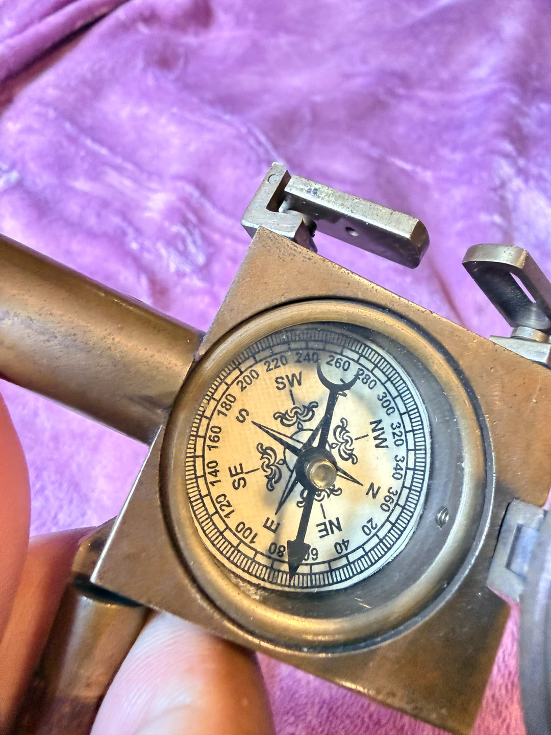 Antique 3-in-1 Binocular Compass made by Cooke & Sons London - photo 5