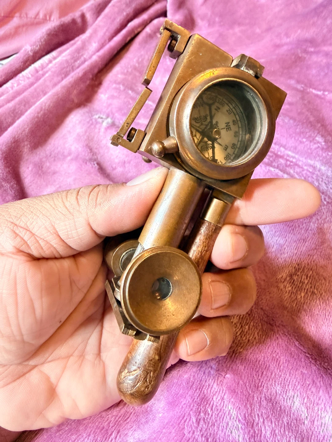 Antique 3-in-1 Binocular Compass made by Cooke & Sons London