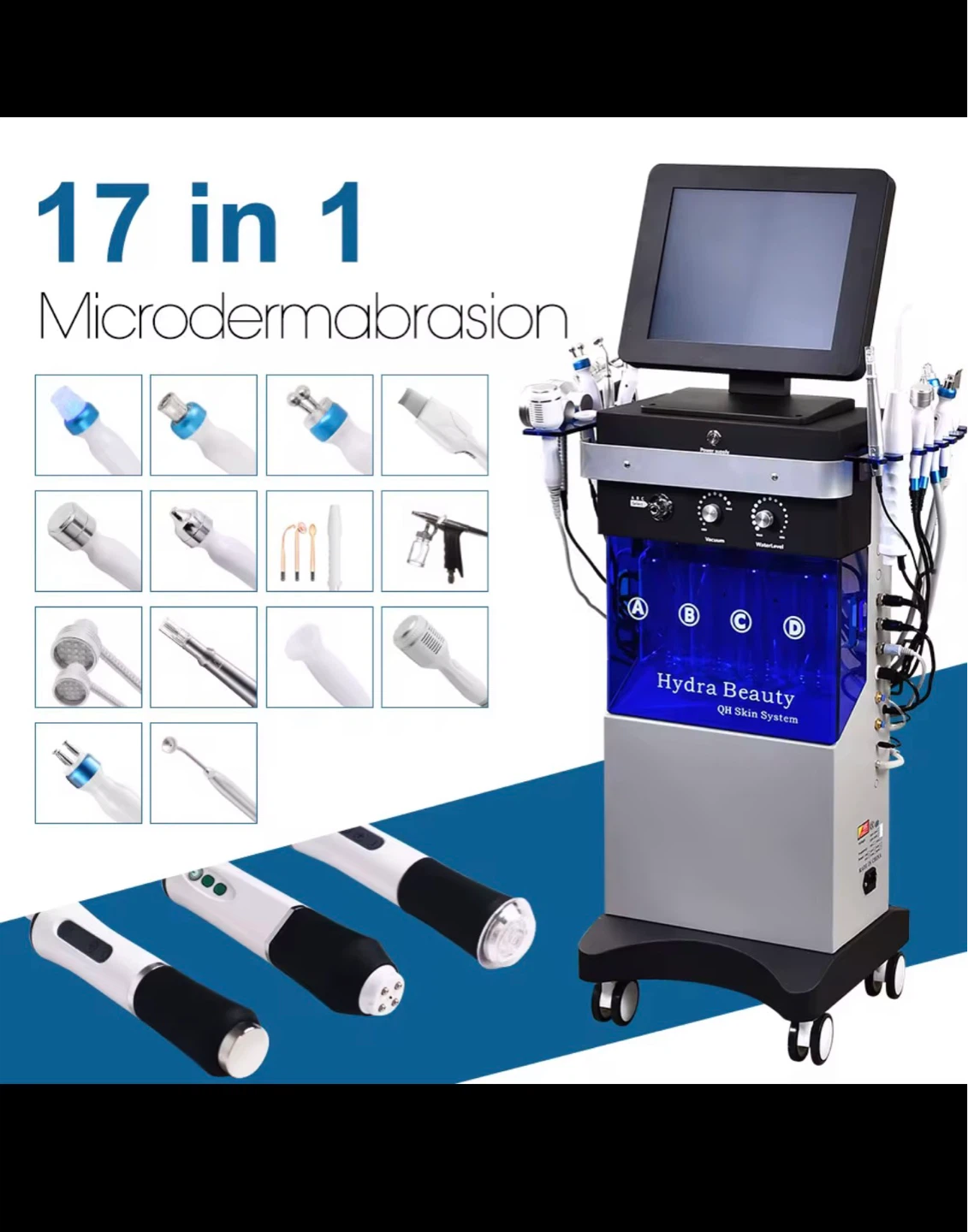17 in 1 Hydra Beauty Microdermabrasion Skin System