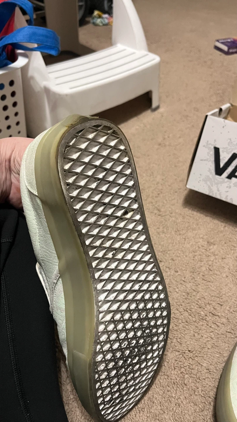 Vans Skate Slip-On Glow White Shoes Size 13 - photo 4