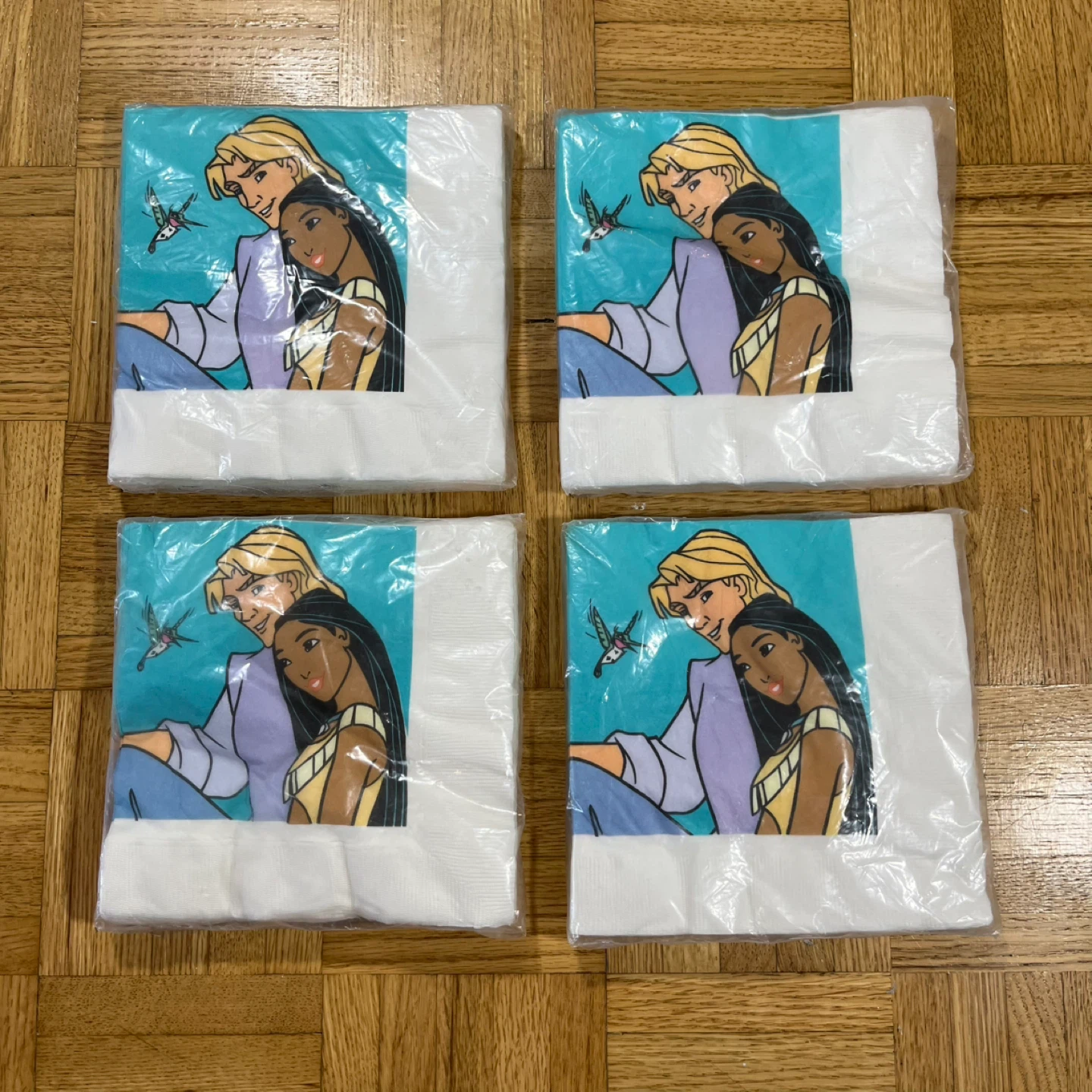 Disney Pocahontas Napkins - 4 Packs of 16