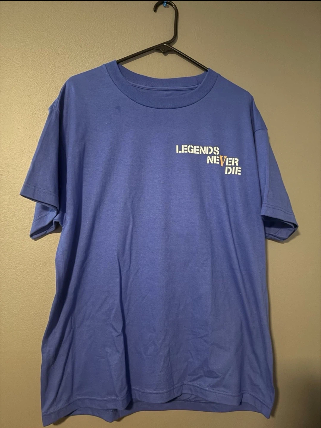 Vlone X Juicewrld "Legends Never Die" Graphic T-Shirt