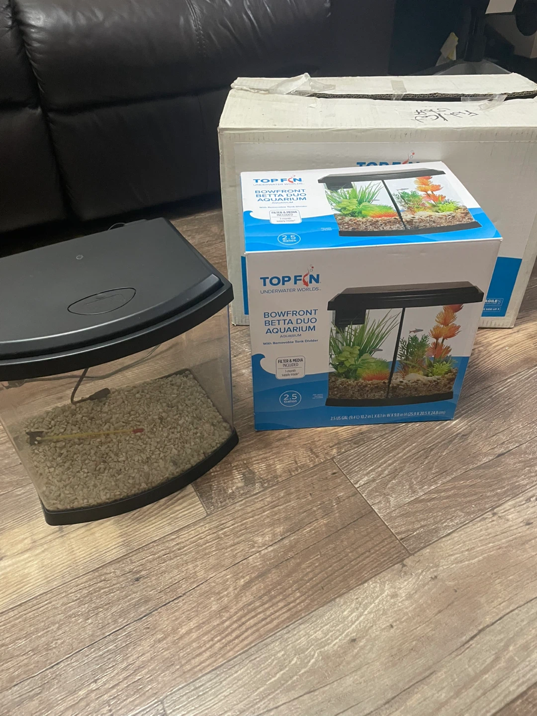 Top Fin Aquarium Bundle 2.5 & 5.5 Gal Tanks + Accessories - photo 3