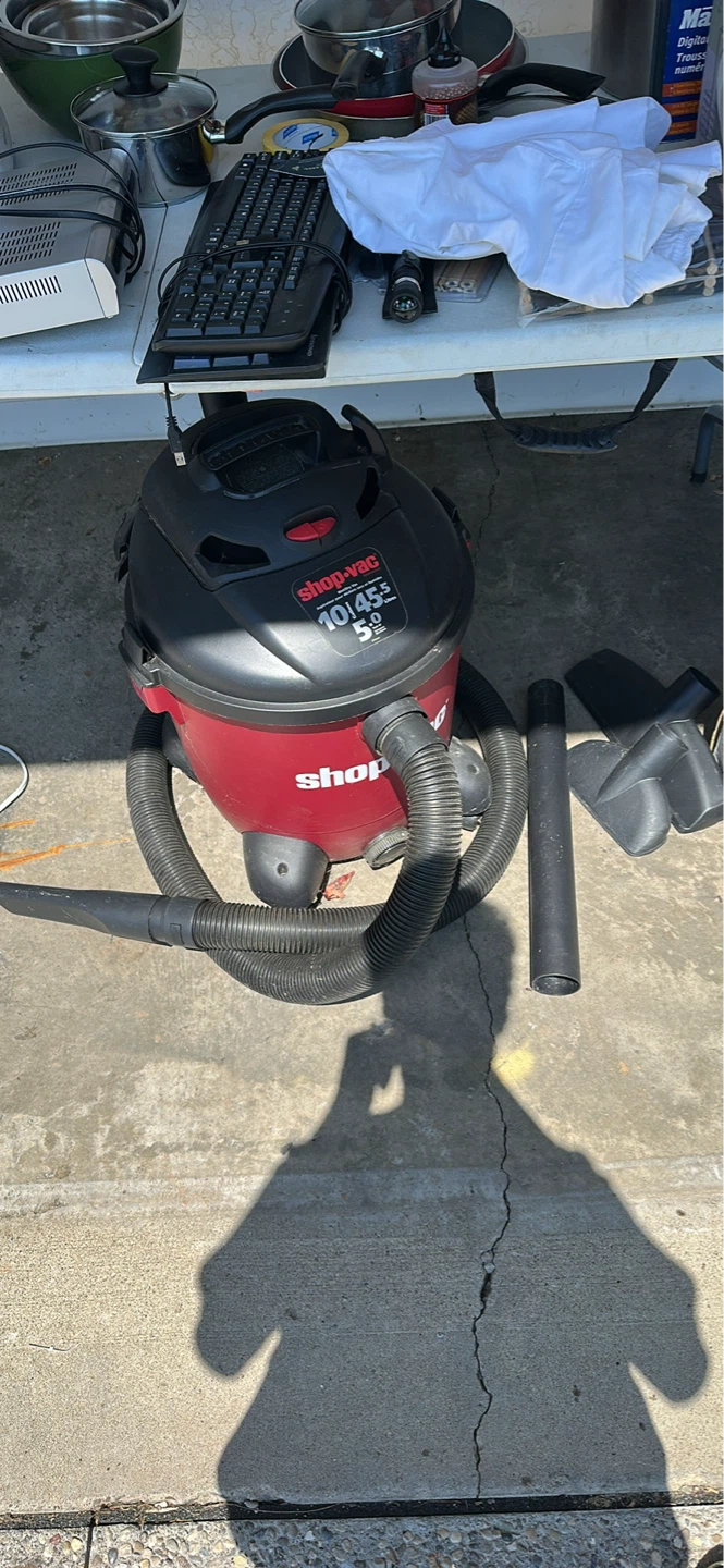 Shop-Vac 10 Gallon 5.0 Peak HP Wet/Dry Vacuum
