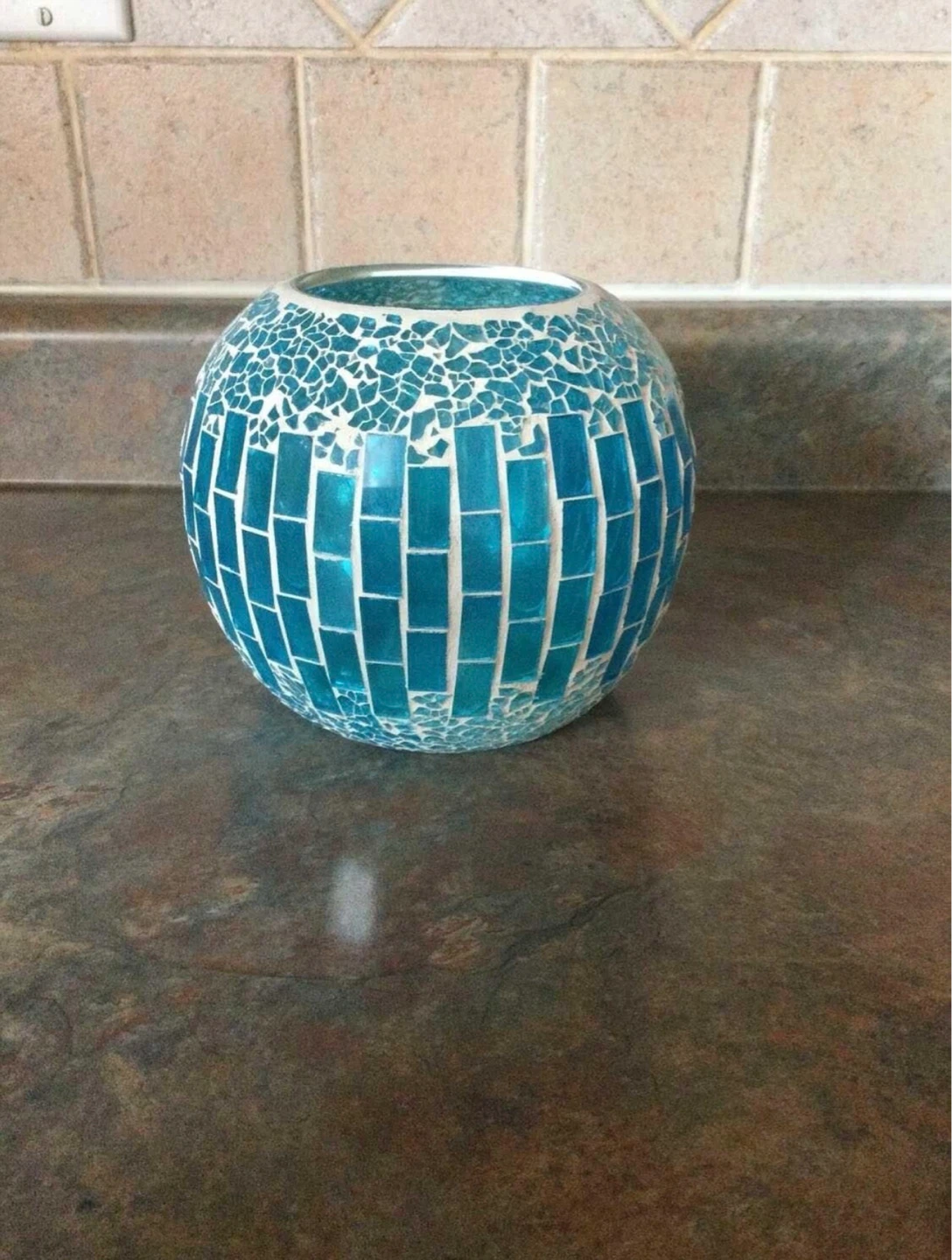 Mosaic Candle Holder - photo 3