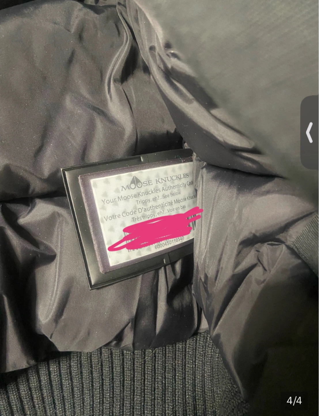 Moose Knuckles Down Filled Bomber Jacket - photo 4