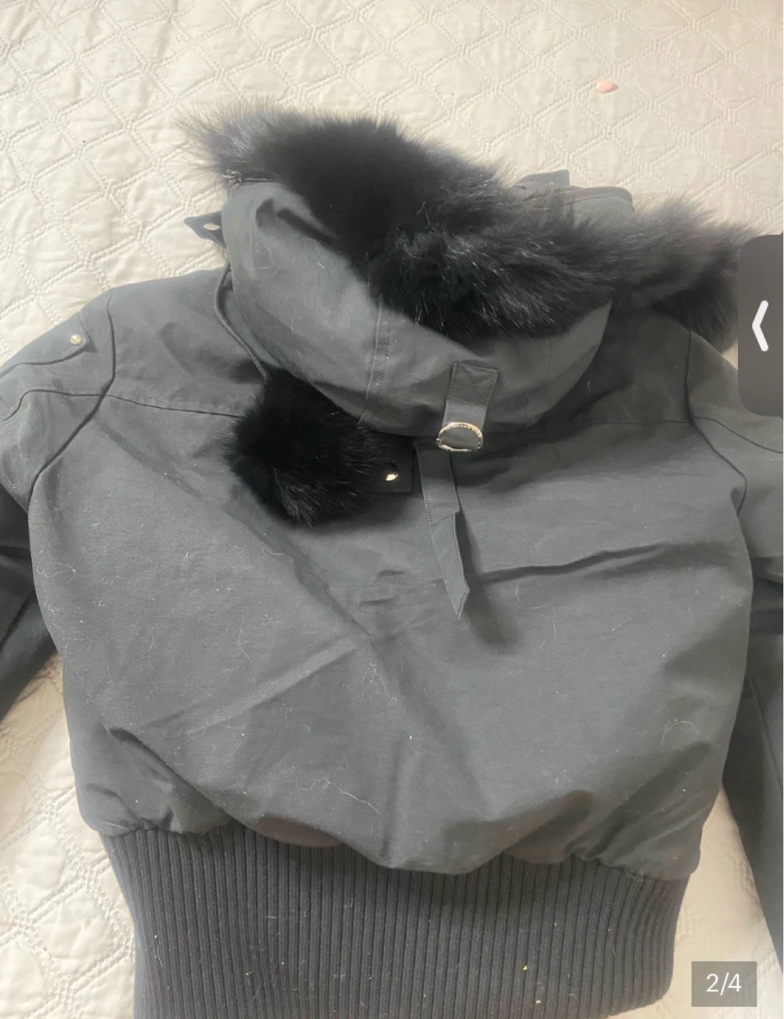 Moose Knuckles Down Filled Bomber Jacket - photo 2
