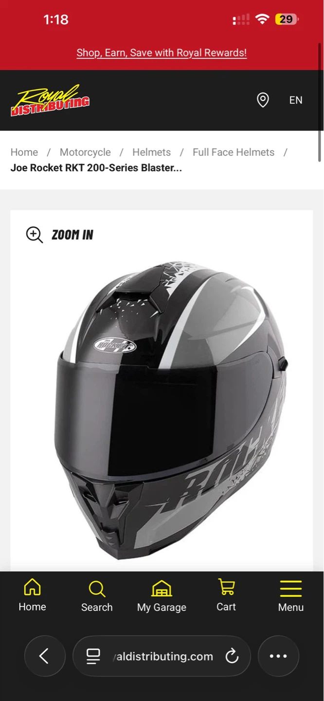 Joe Rocket RKT 200-Series Blaster Helmet - photo 4