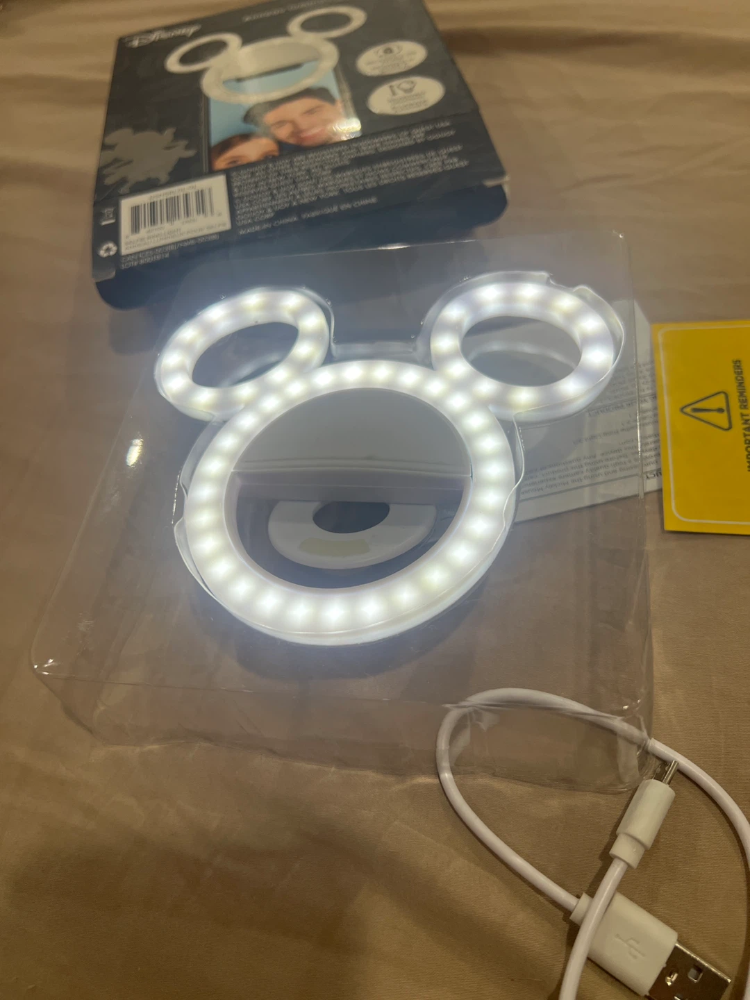 Disney Mickey Mouse Selfie Ring Light LED for Phones - photo 4