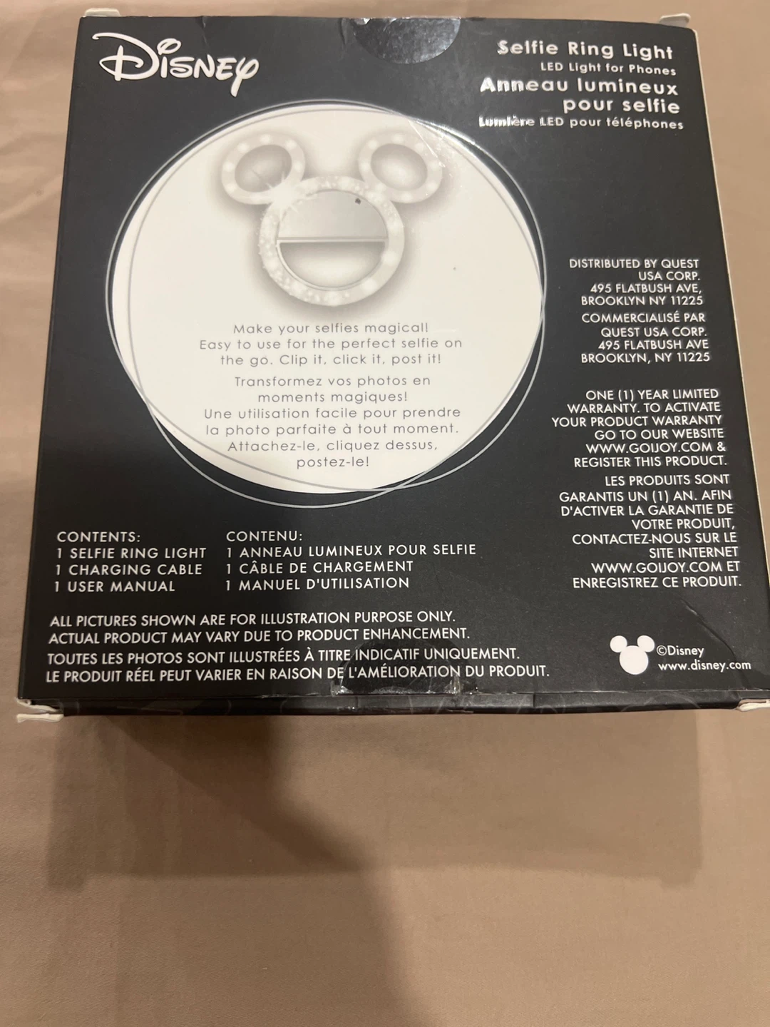 Disney Mickey Mouse Selfie Ring Light LED for Phones - photo 3