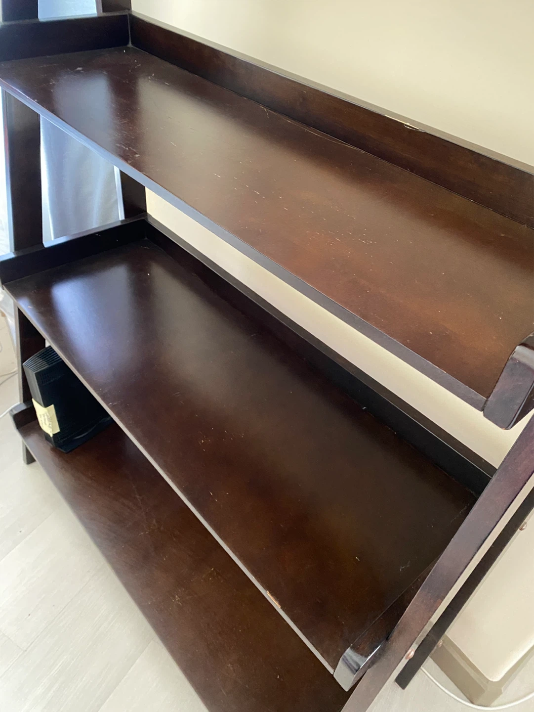 Dark Brown Wooden Shelf - photo 2