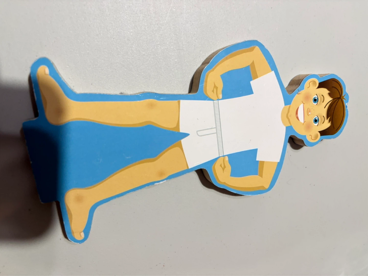 Wooden Magnetic Dress-Up Doll Set - photo 2