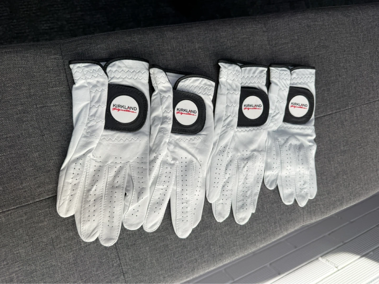 4 Brand New Right Hand Medium Kirkland Golf Gloves