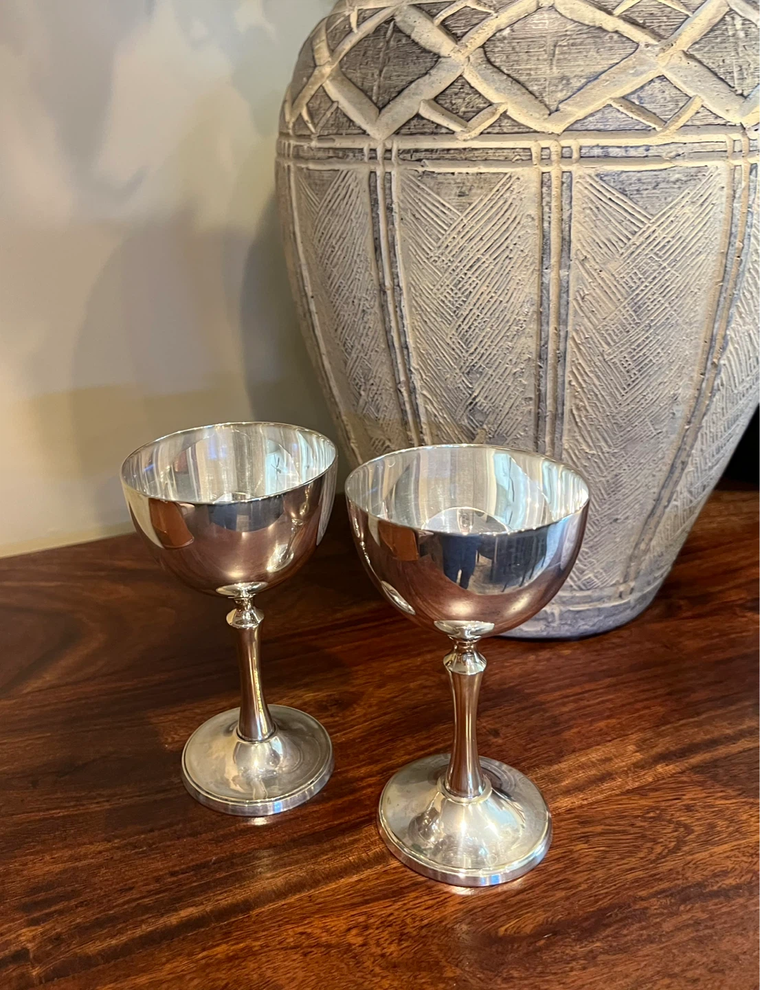 Vintage Silverplated Goblets - photo 5