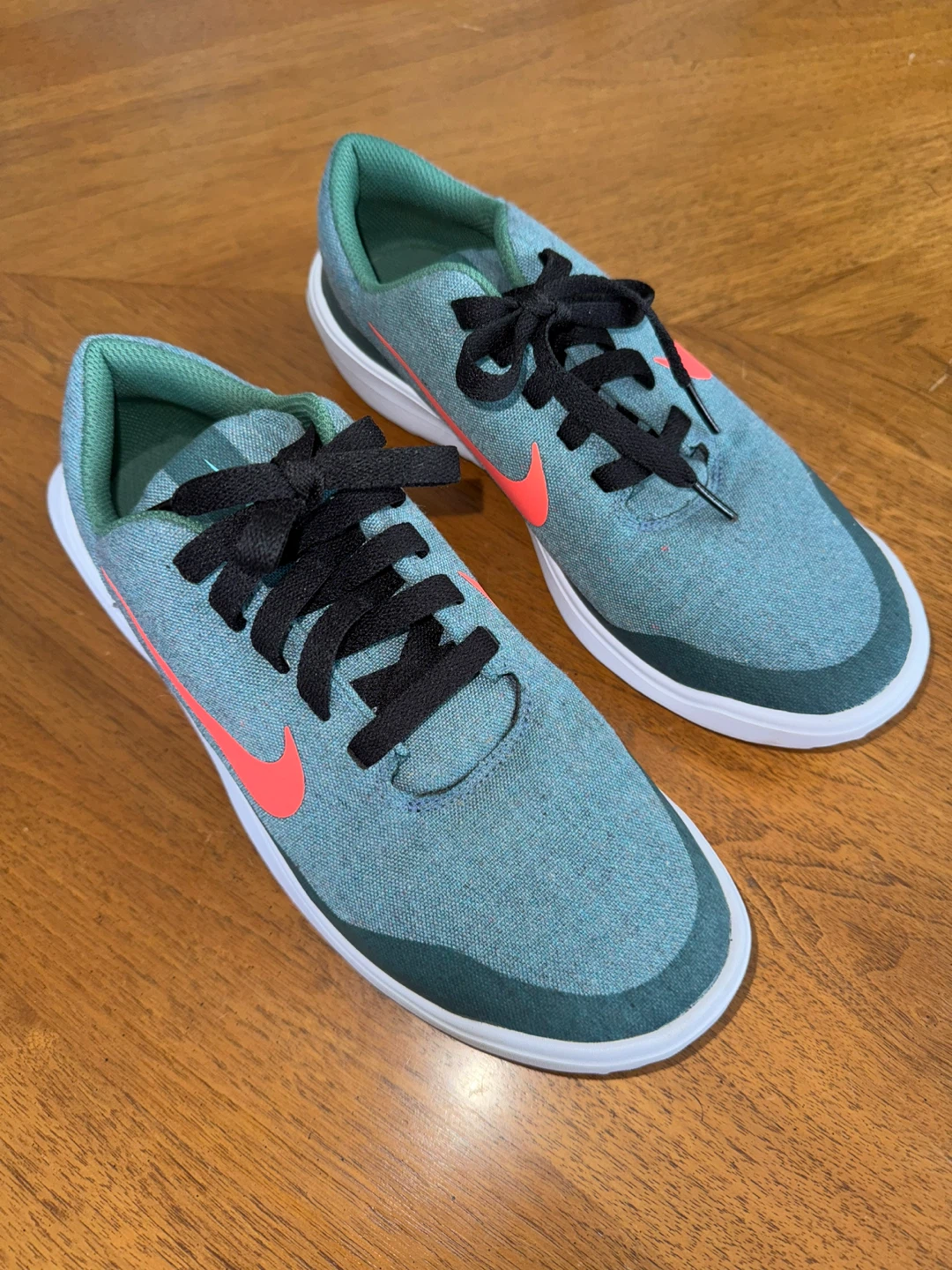 Youth Nike Victory G Lite Green Stone Hot Punch Golf Shoes