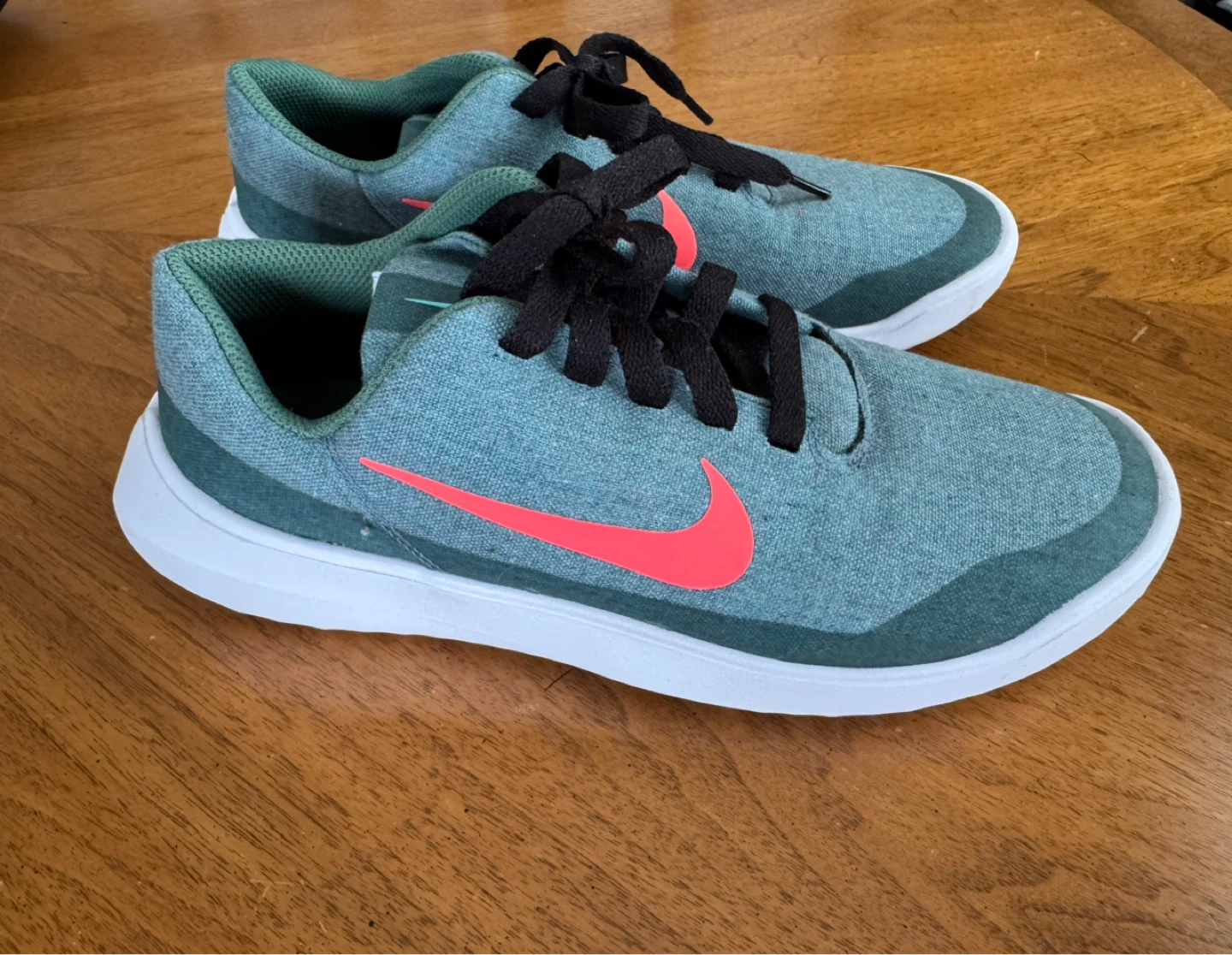 Youth Nike Victory G Lite Green Stone Hot Punch Golf Shoes - photo 2