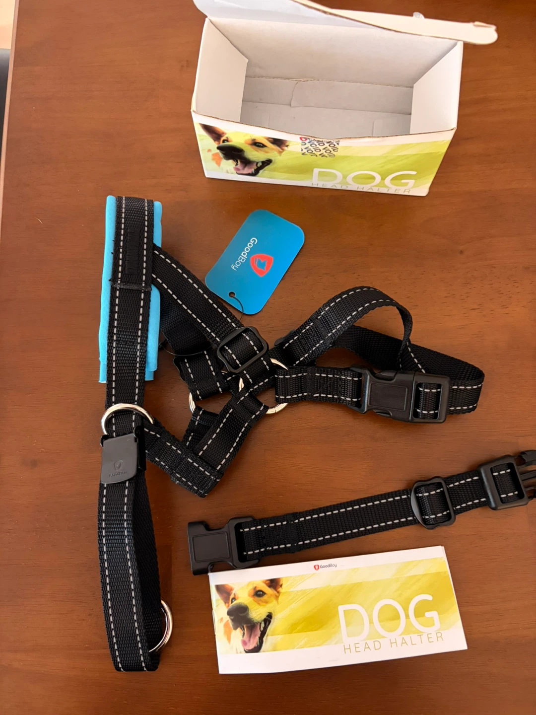 GoodBoy Dog Head Halter - Size 3, Blue