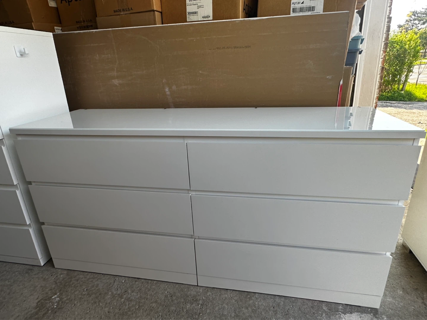 Ikea malm dresser