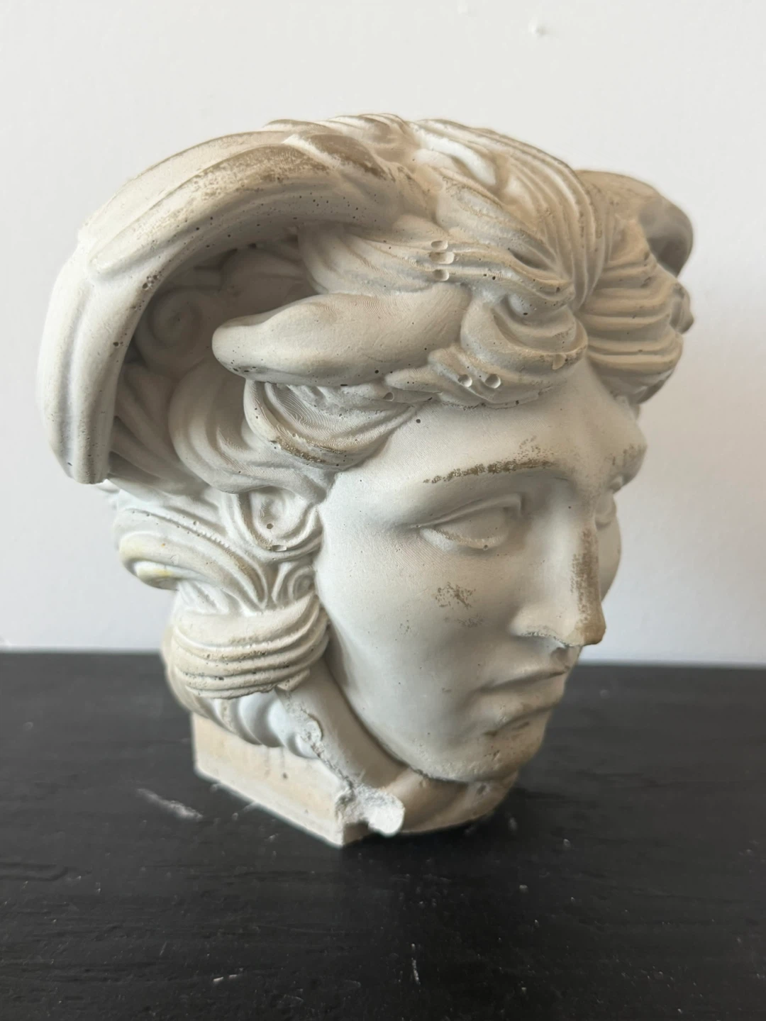 Concrete Bust of Medusa - photo 2
