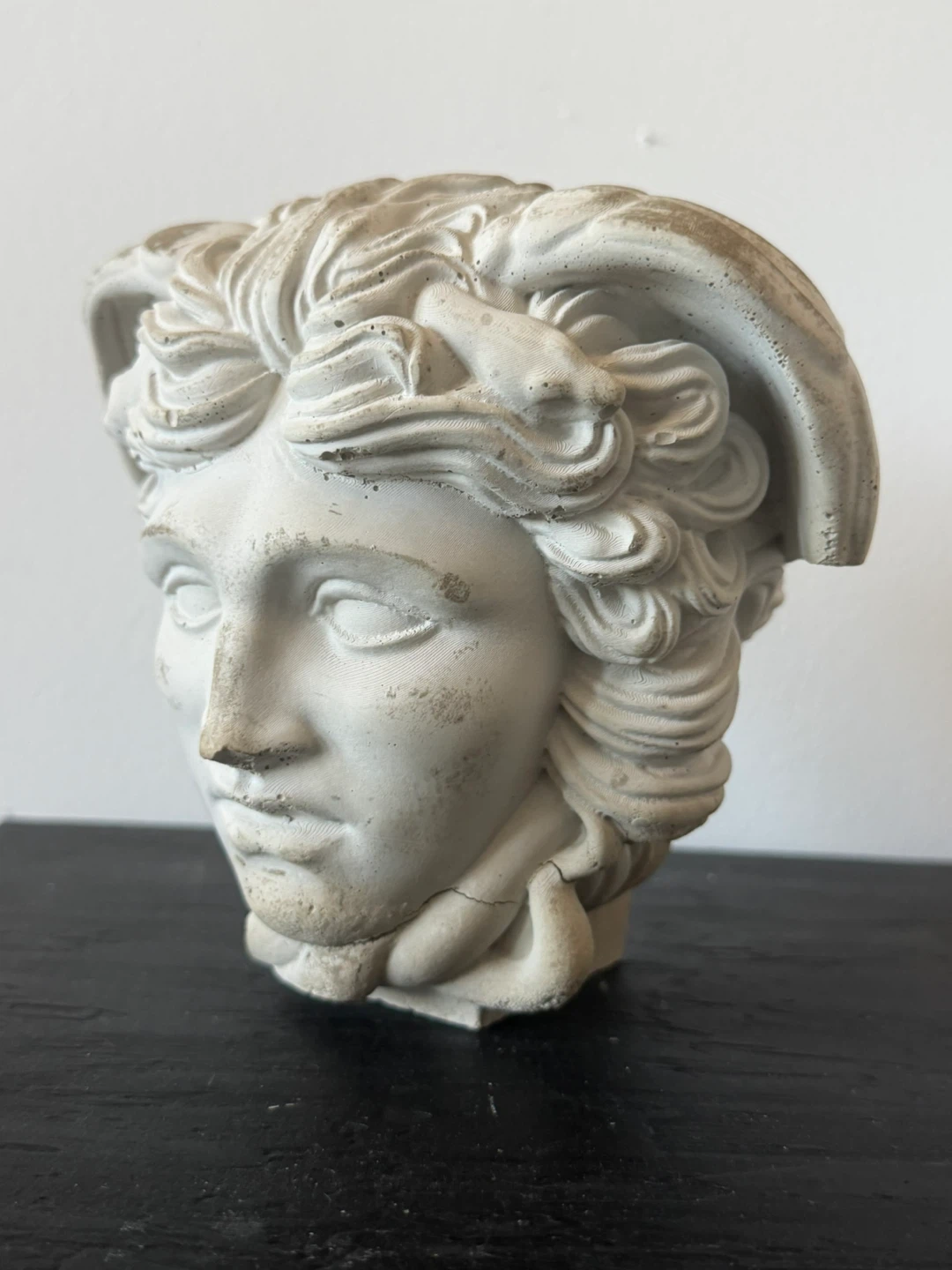 Concrete Bust of Medusa - photo 3