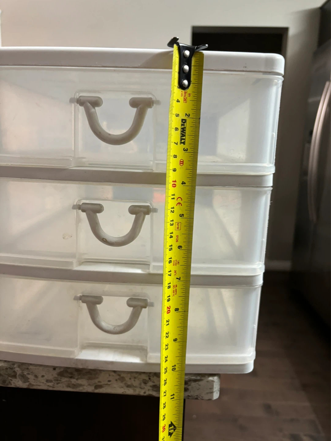 3 Drawer Storage Organizer Unit