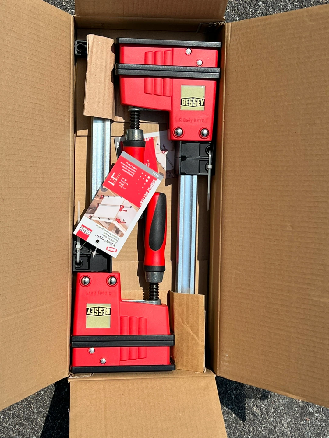 BESSEY K Body REVO Parallel Bar Clamp 12 inch